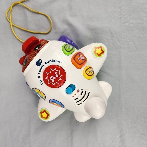 Vtech Fly And Learn Airplane pull toy - Picture 1 of 6